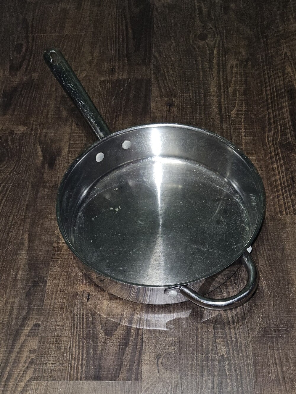 11.5" Wolfgang Puck's Cafe Collection Stainless Steel Skillet